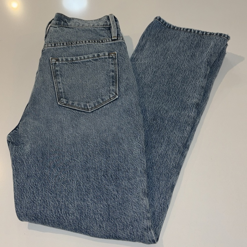 Frame High Rise Straight Leg Jeans Size 24 - Picture 2 of 13